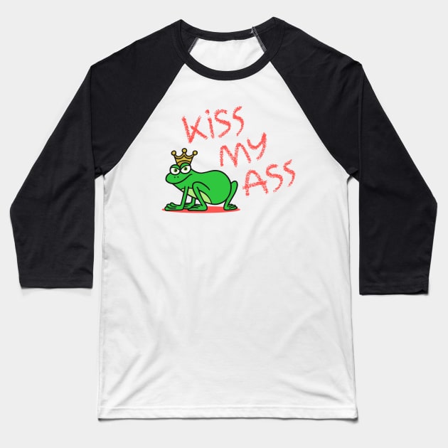 Kiss my ass Baseball T-Shirt by byTxemaSanz